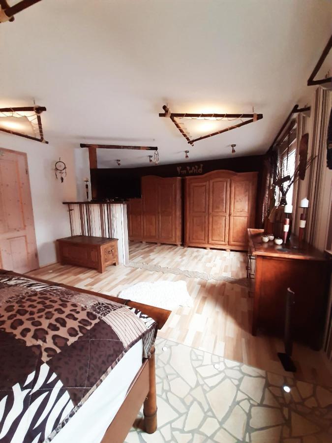 Ferienwohnung Fitness Entspannung Sauna Im Westerwald Derschen Luaran gambar