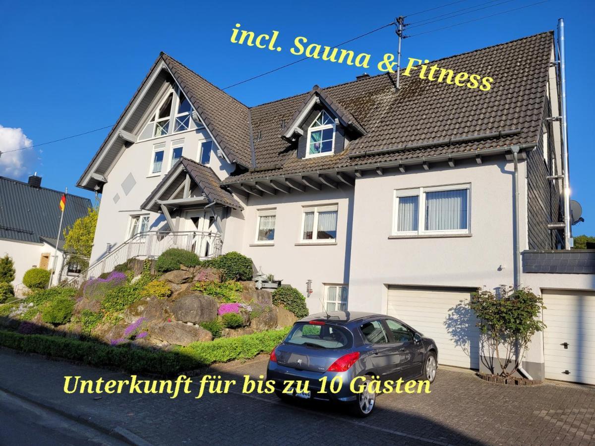 Ferienwohnung Fitness Entspannung Sauna Im Westerwald Derschen Luaran gambar